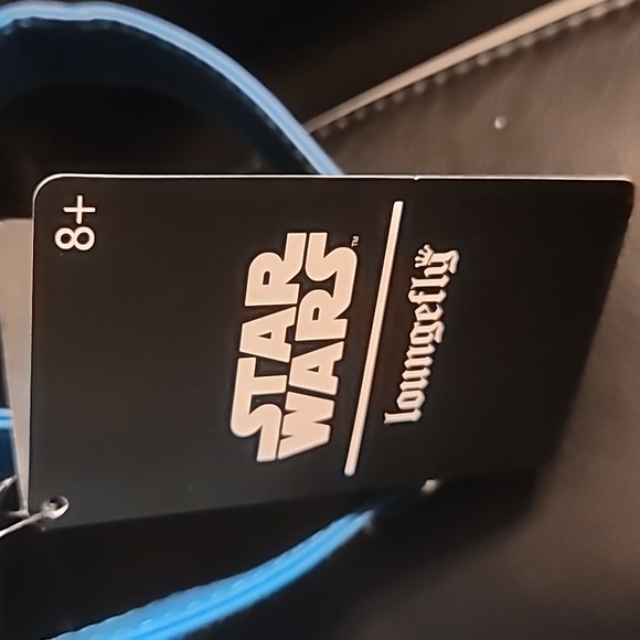 Loungefly Blue Star Wars Crossbody Bag - Picture 3 of 4